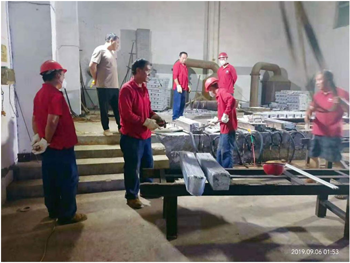 镁合金阳极产品升级实验