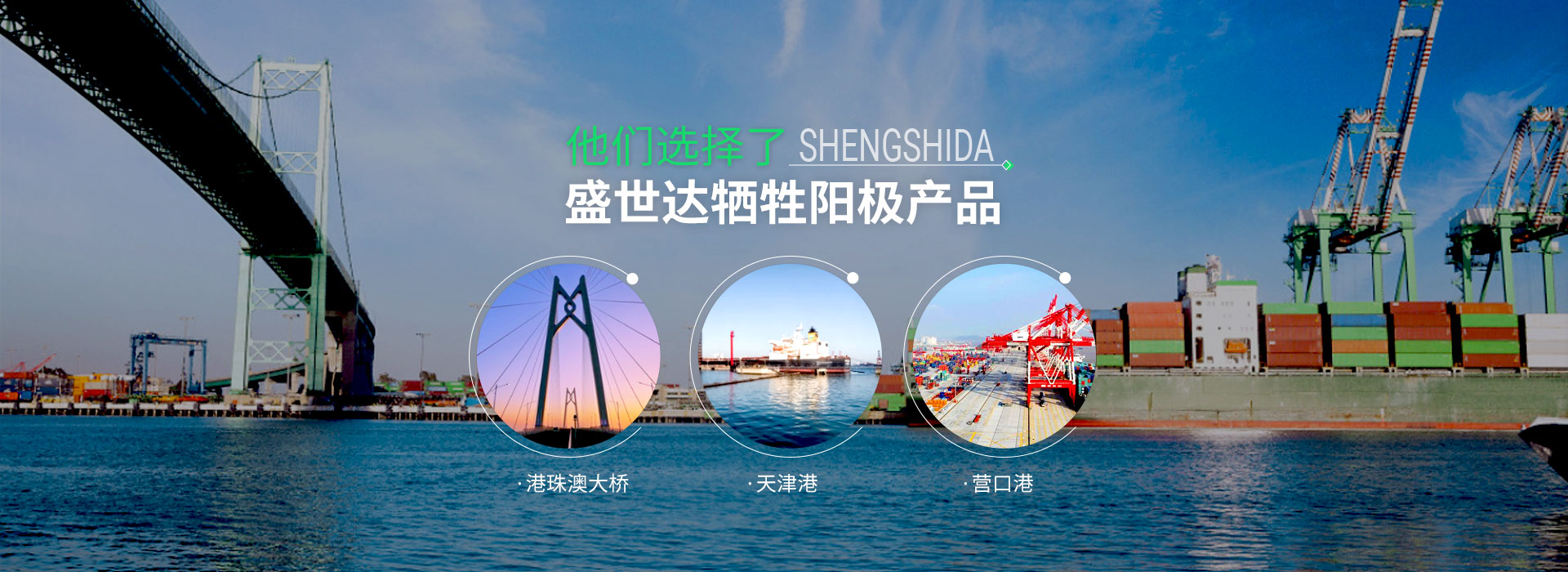 他们选择了盛世达牺牲阳极产品